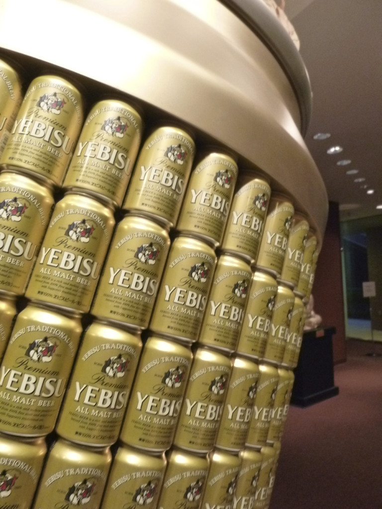 ヱビスビール缶