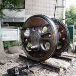 C57117号蒸気機関車主動輪